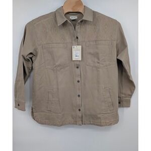 Ariat Ranchester Jacket‎ Tan Button Up Western NWT Women's sz XL